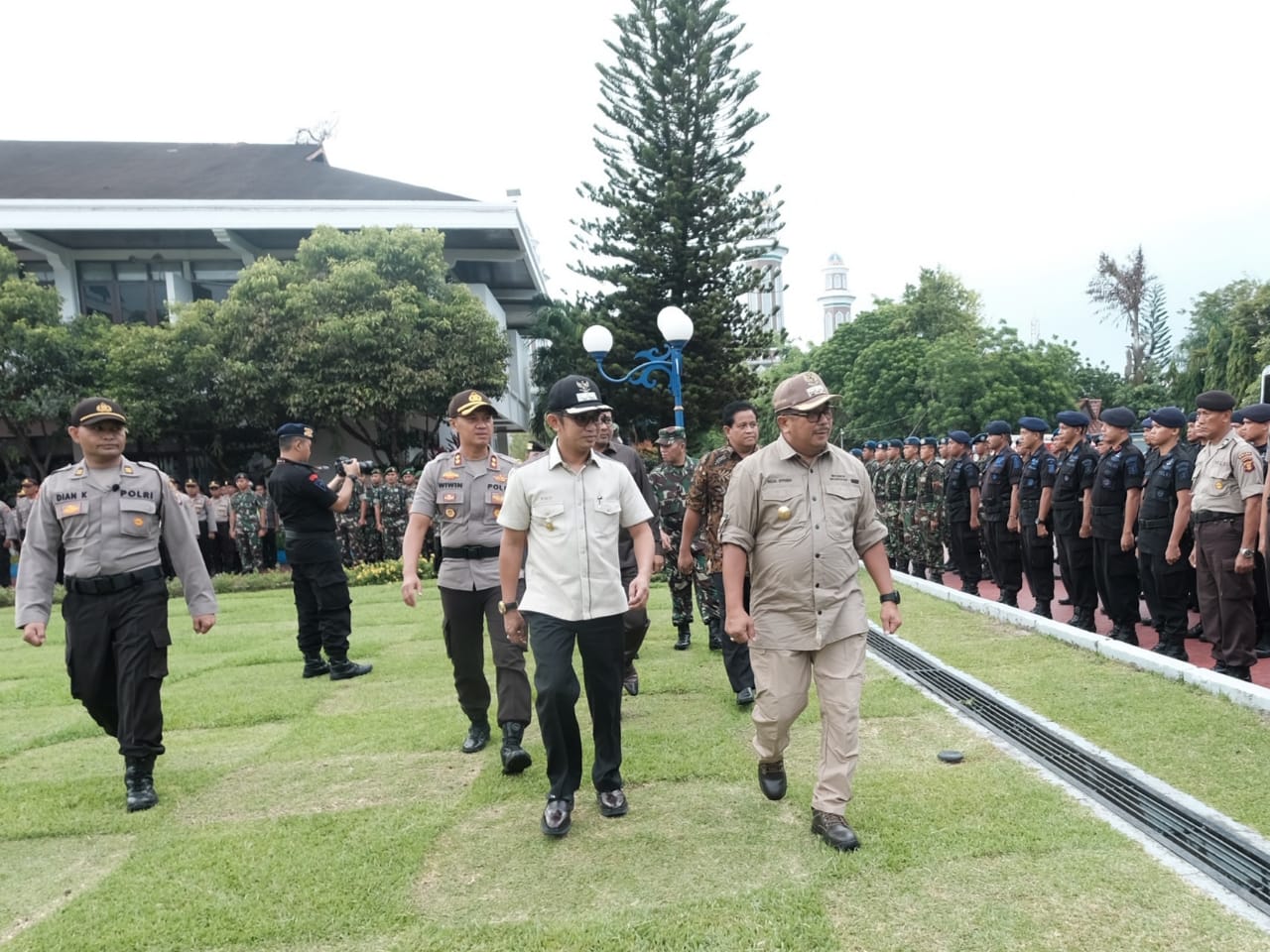 Wali Kota Pimpin Apel Gelar Pasukan Pengamanan Pelantikan Presiden